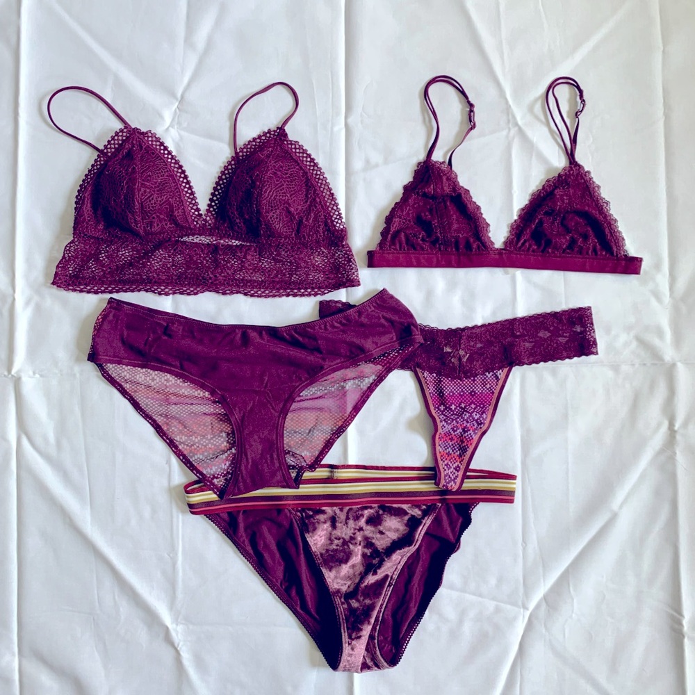 Matching bras and panties